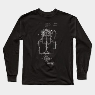 Beverage brewing device / coffee lovers machine / coffee machine patent Long Sleeve T-Shirt